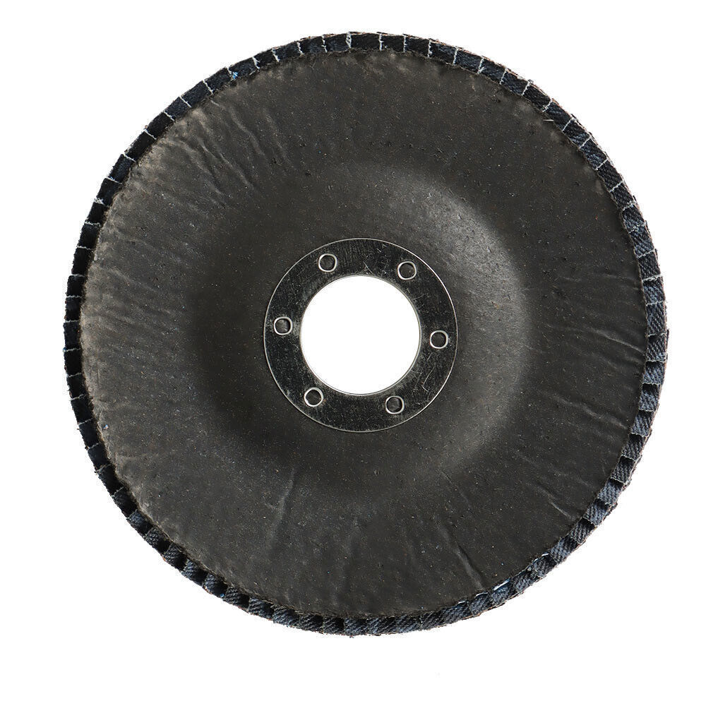 100 Pack 80 Grit 4.5''x7/8'' Premium Zirconia Flap Disc Sanding Grinding T29 New