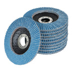 100 Pack 80 Grit 4.5''x7/8'' Premium Zirconia Flap Disc Sanding Grinding T29 New