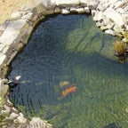10Ft x 13Ft HDPE Fish Liner Pond Liners For Waterfall Koi Pondsand Water Garden