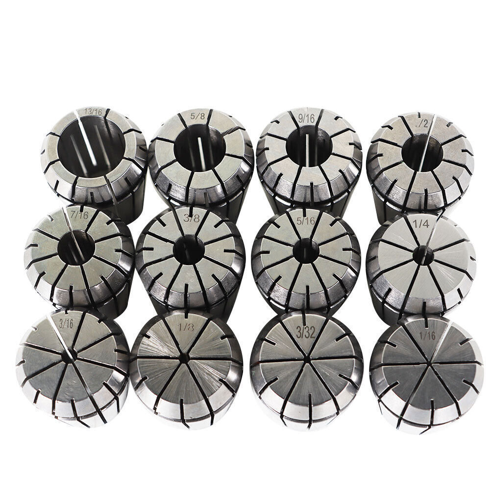 14-Pieces ER-32 NMTB 40 Spring Collet Chuck Set Accuracy to .0005" New