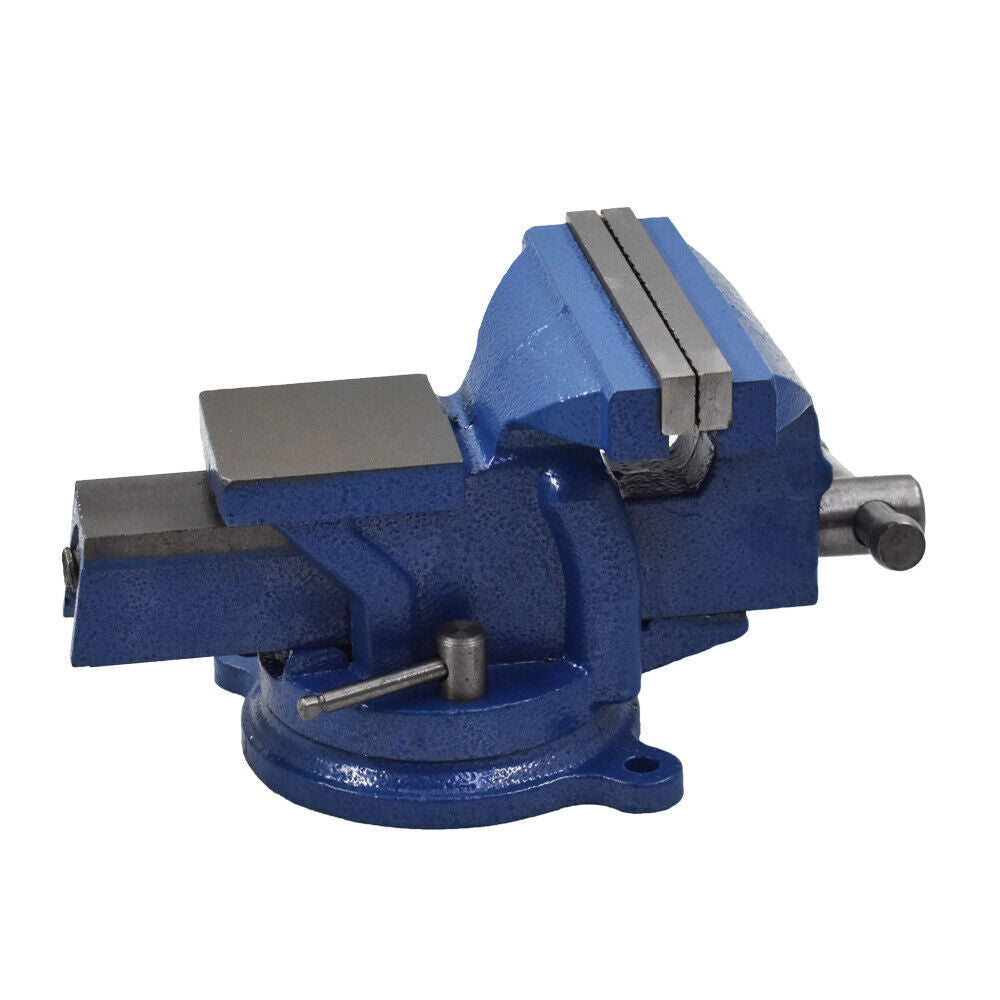 6 Inch Heavy Duty Bench Vise with Anvil Swivel Table Top Clamp Locking Base New