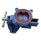 6 Inch Heavy Duty Bench Vise with Anvil Swivel Table Top Clamp Locking Base New