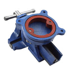 6 Inch Heavy Duty Bench Vise with Anvil Swivel Table Top Clamp Locking Base New