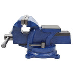 6 Inch Heavy Duty Bench Vise with Anvil Swivel Table Top Clamp Locking Base New