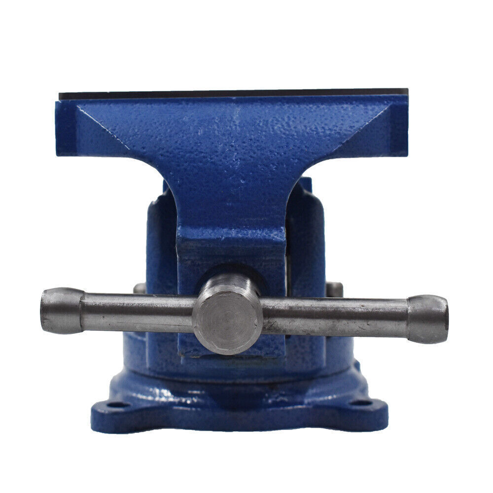6 Inch Heavy Duty Bench Vise with Anvil Swivel Table Top Clamp Locking Base New