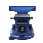 6 Inch Heavy Duty Bench Vise with Anvil Swivel Table Top Clamp Locking Base New