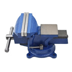 6 Inch Heavy Duty Bench Vise with Anvil Swivel Table Top Clamp Locking Base New