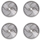 4 Pack 10" x 80T Replace For Cutter Trimmer Weed Eater Carbide Tip Brush Blades