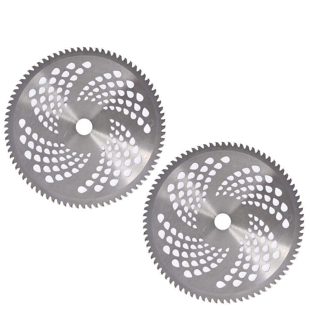 4 Pack 10" x 80T Replace For Cutter Trimmer Weed Eater Carbide Tip Brush Blades