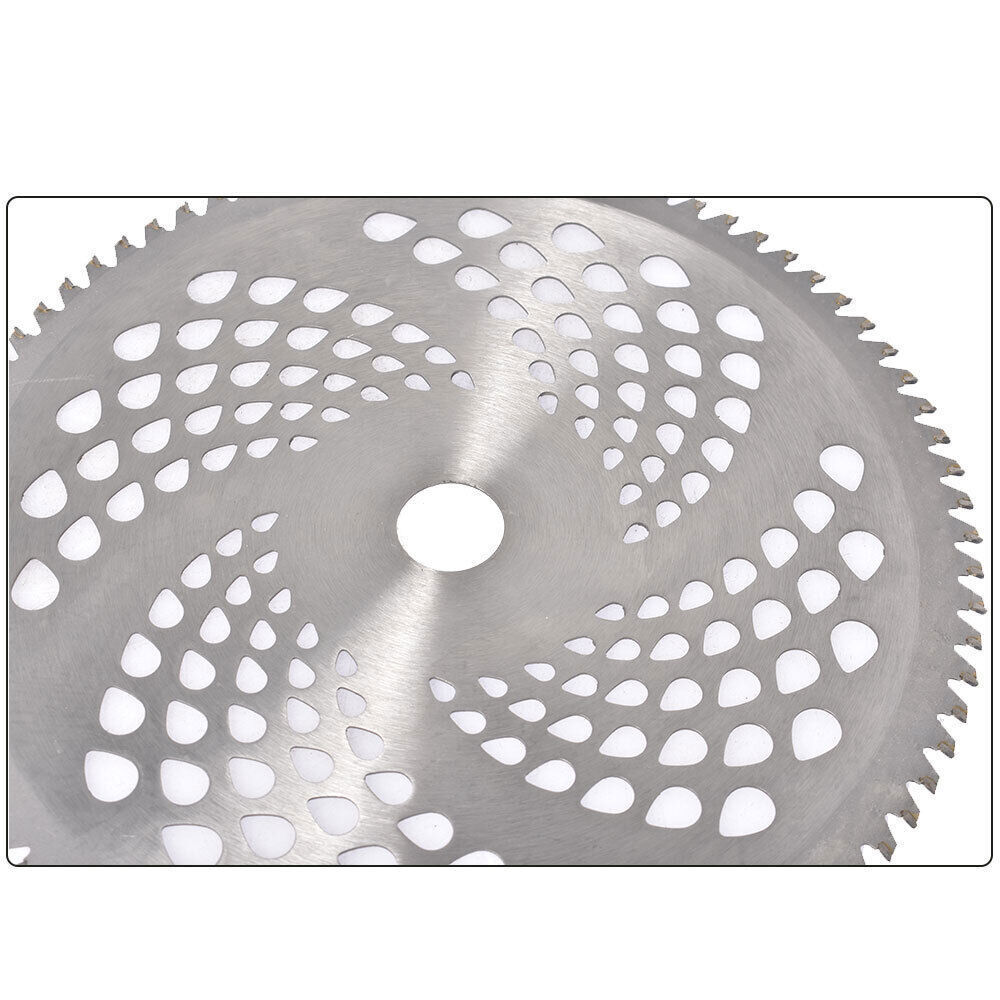 4 Pack 10" x 80T Replace For Cutter Trimmer Weed Eater Carbide Tip Brush Blades