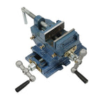 3" Cross Sliding Drill Press Vise Slide Vice Heavy Duty Machine Shop Grip Tools