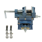 3" Cross Sliding Drill Press Vise Slide Vice Heavy Duty Machine Shop Grip Tools