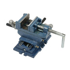3" Cross Sliding Drill Press Vise Slide Vice Heavy Duty Machine Shop Grip Tools