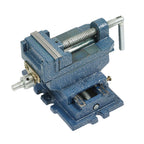 3" Cross Sliding Drill Press Vise Slide Vice Heavy Duty Machine Shop Grip Tools