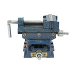 3" Cross Sliding Drill Press Vise Slide Vice Heavy Duty Machine Shop Grip Tools