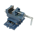 3" Cross Sliding Drill Press Vise Slide Vice Heavy Duty Machine Shop Grip Tools