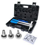 PEX Expansion Tool Kit Tube Expander And 1/2" 3/4" 1" Expander Heads With Case