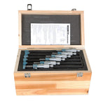 0.0001" Precision Outside Micrometer 6Pcs Set 0-6" Carbide Standards Set