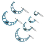 0.0001" Precision Outside Micrometer 6Pcs Set 0-6" Carbide Standards Set
