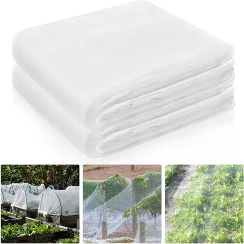 Mosquito Garden Bug Insect Netting Barrier Bird Net Plant Protect Mesh 10x30FT