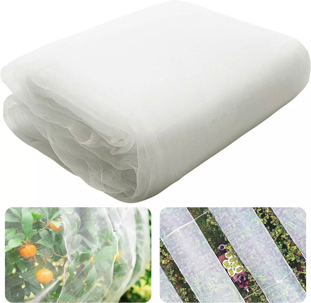 Mosquito Garden Bug Insect Netting Barrier Bird Net Plant Protect Mesh 10x30FT