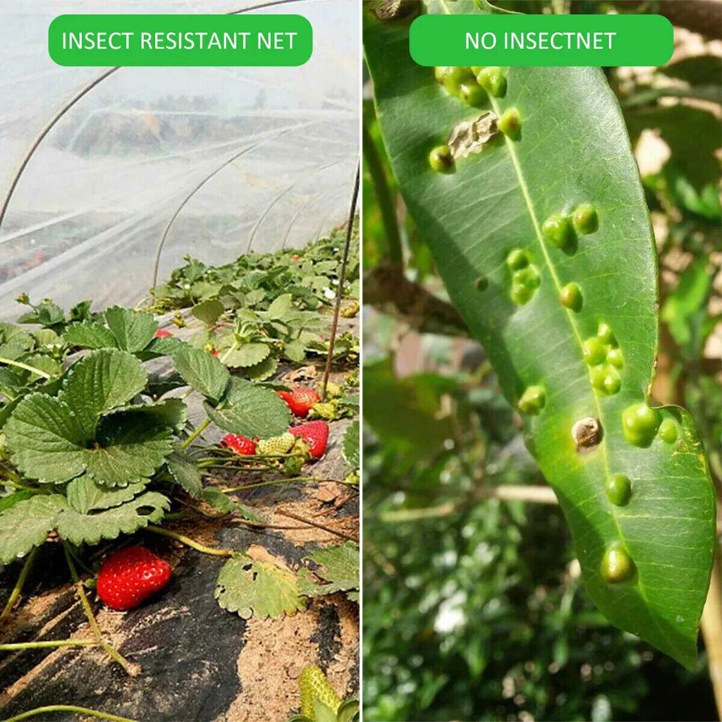 Mosquito Garden Bug Insect Netting Barrier Bird Net Plant Protect Mesh 10x30FT