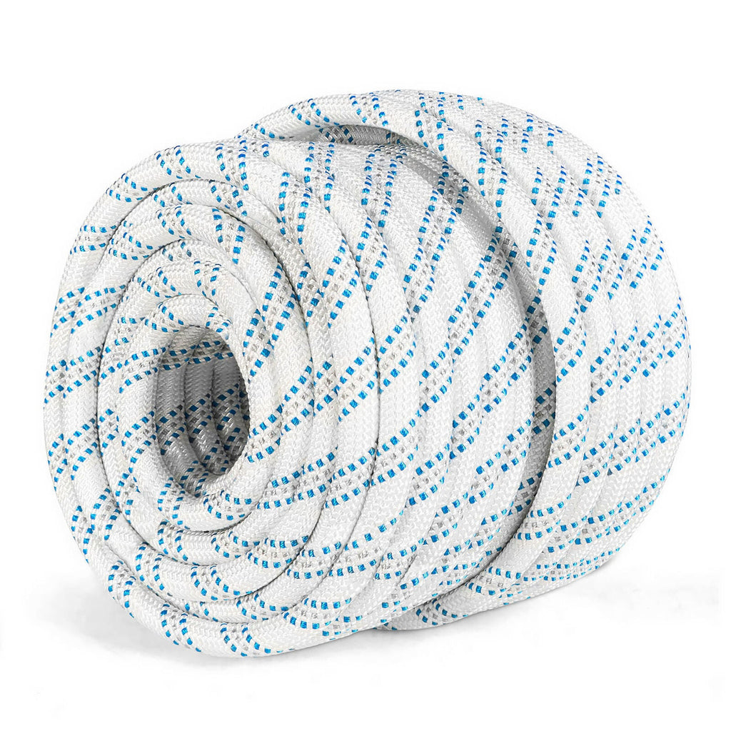 5/8" × 150' Double Braid Nylon Polyester Arborist Bull Rope Pulling Rigging Line