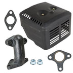 GX270 Muffler Exhaust Assembly With Manifold 8HP 9HP Fits For Honda GX240