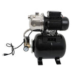 1.6HP 1320GPH 115V Shallow Well Pump Stainless Steel Pump With Pressure Tank