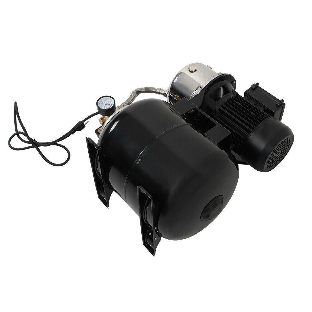 1.6HP 1320GPH 115V Shallow Well Pump Stainless Steel Pump With Pressure Tank