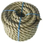 Manila Rope 1"×50' PP 3 Strand Twisted Rope Arborist Bull Rope Climbing Rope