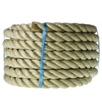 Manila Rope 1"×50' PP 3 Strand Twisted Rope Arborist Bull Rope Climbing Rope