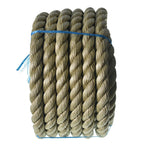 Manila Rope 1"×50' PP 3 Strand Twisted Rope Arborist Bull Rope Climbing Rope