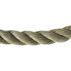 Manila Rope 1"×50' PP 3 Strand Twisted Rope Arborist Bull Rope Climbing Rope