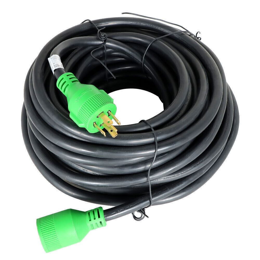 Generator Extension Cord 75 Ft 4 Prong Power Cable 10 4 30 Amp