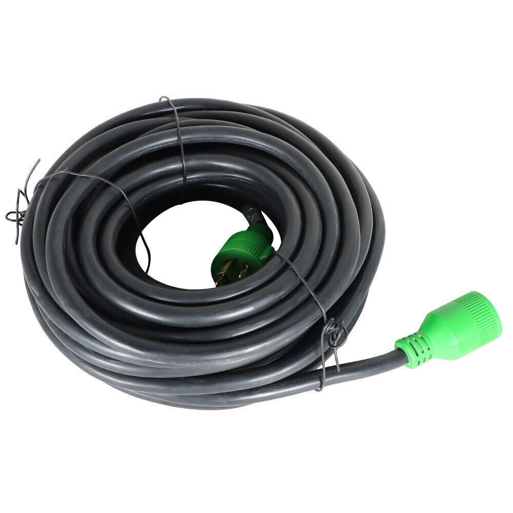 Generator Extension Cord 75 Ft 4 Prong Power Cable 10 4 30 Amp
