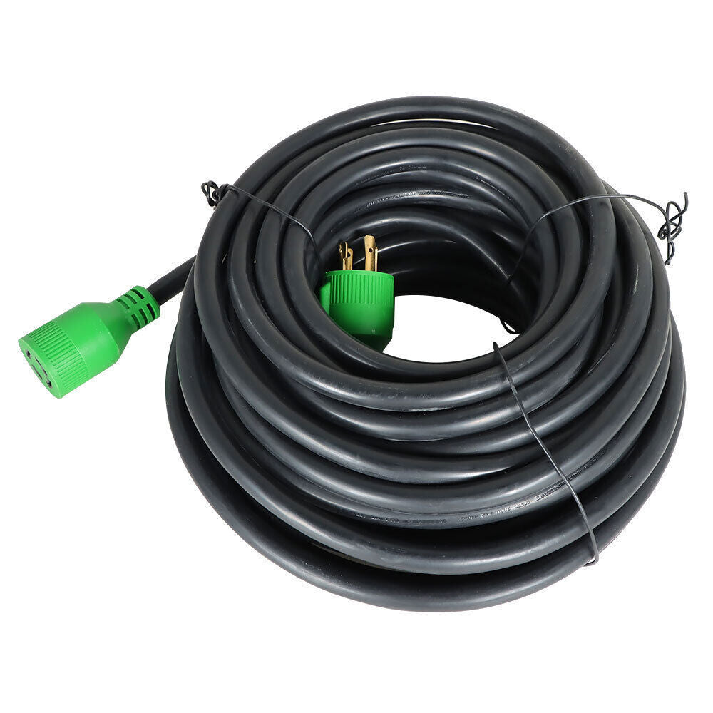 Generator Extension Cord 75 Ft 4 Prong Power Cable 10 4 30 Amp