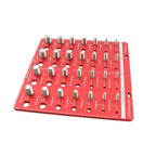Nut and Bolt Thread Checker 28 Thread Identifier Gauge Inch and Metric Screw