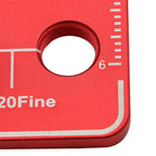 Nut and Bolt Thread Checker 28 Thread Identifier Gauge Inch and Metric Screw