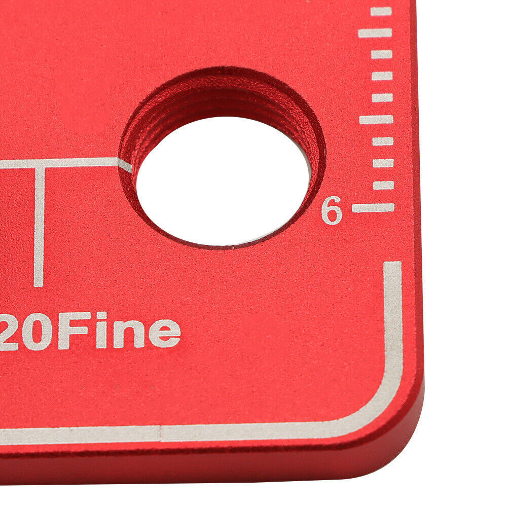 Nut and Bolt Thread Checker 28 Thread Identifier Gauge Inch and Metric Screw