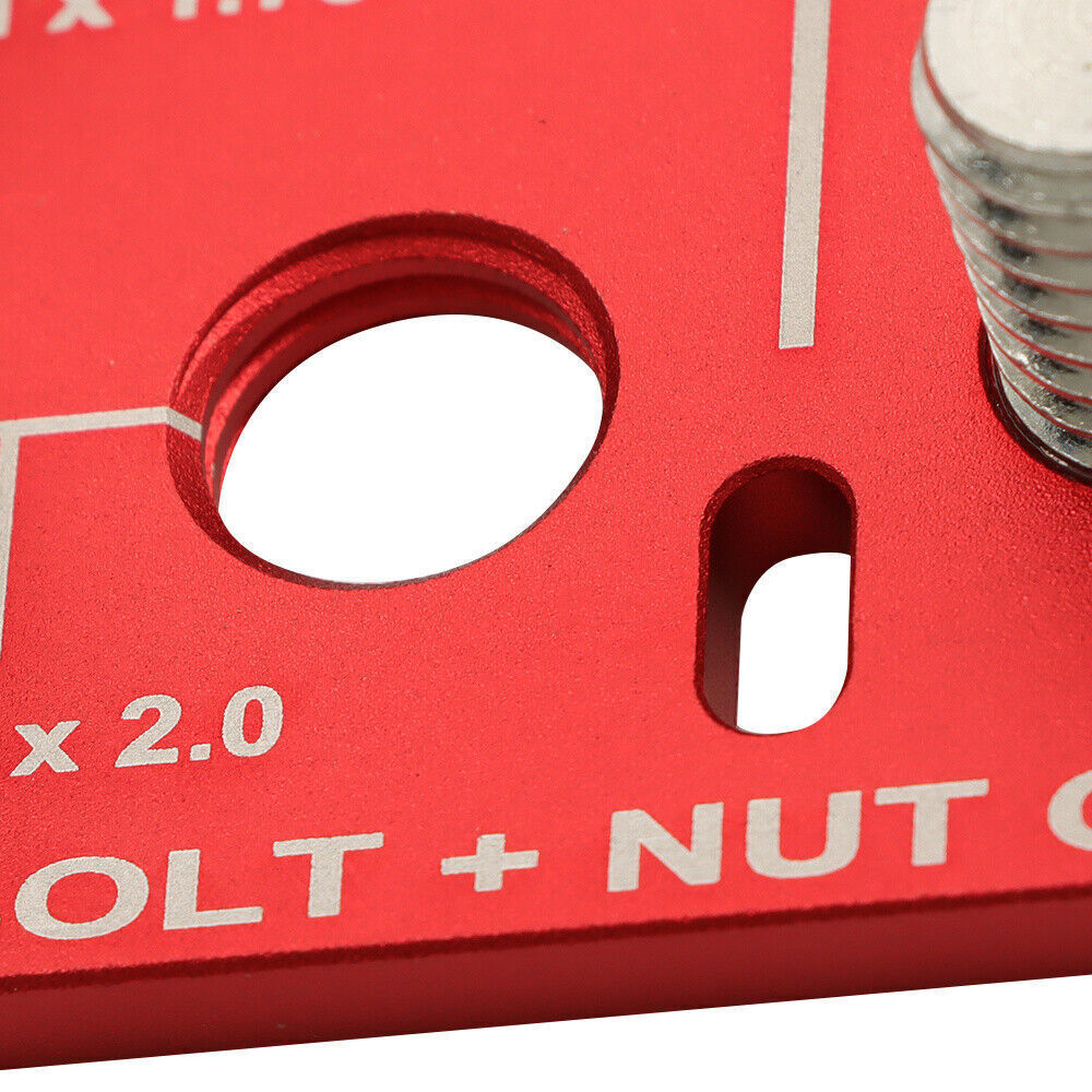 Nut and Bolt Thread Checker 28 Thread Identifier Gauge Inch and Metric Screw