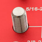 Nut and Bolt Thread Checker 28 Thread Identifier Gauge Inch and Metric Screw