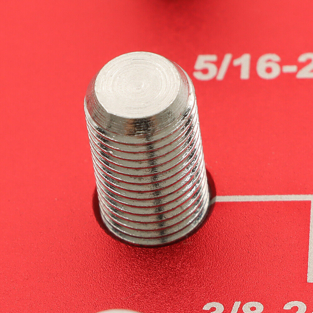Nut and Bolt Thread Checker 28 Thread Identifier Gauge Inch and Metric Screw