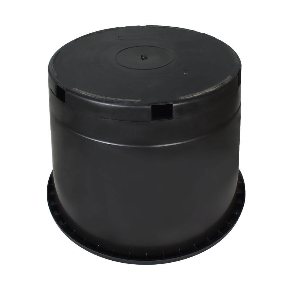 Large 10 Gallon Plant Flower Container 10PCS Plastic Nursery Pot Heavy Duty