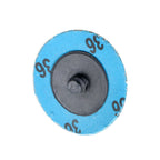 50 Pieces 2" 36 Grit Zirconia Roll Lock Die Grinder Sanding Grinding Disc New