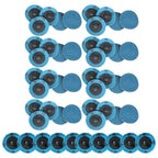 50 Pieces 2" 36 Grit Zirconia Roll Lock Die Grinder Sanding Grinding Disc New