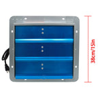 12 Inch Shutter Exhaust Fan For Attic Shed Garage Aluminum High Speed 1800CFM