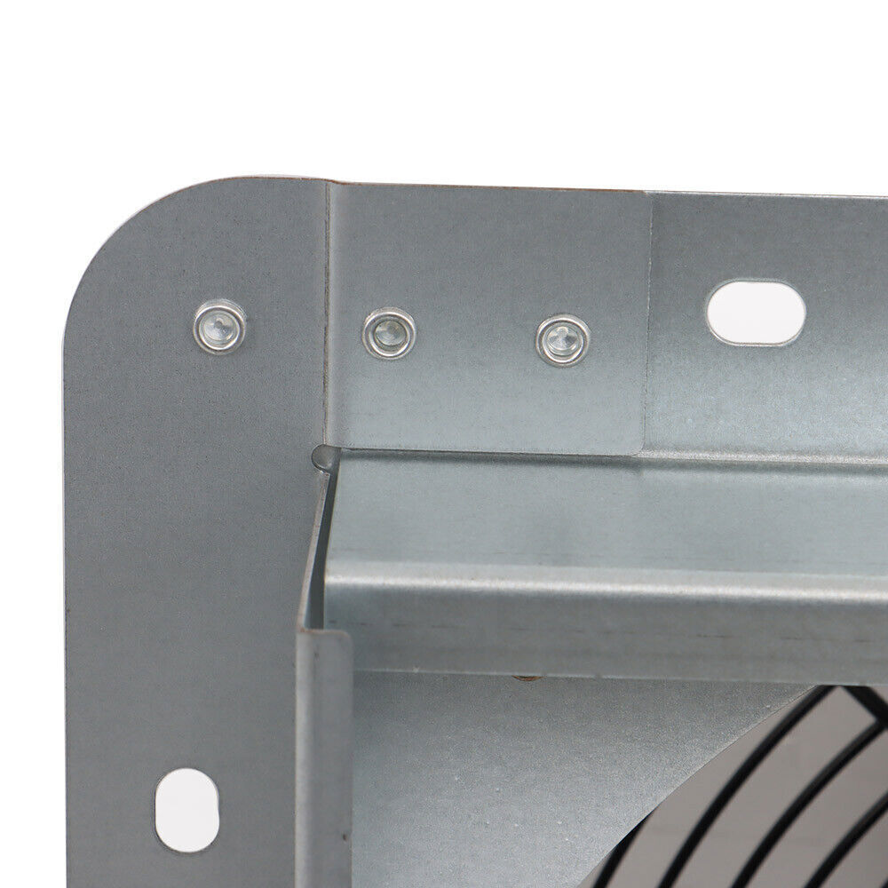 12 Inch Shutter Exhaust Fan For Attic Shed Garage Aluminum High Speed 1800CFM