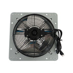 12 Inch Shutter Exhaust Fan For Attic Shed Garage Aluminum High Speed 1800CFM