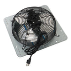 12 Inch Shutter Exhaust Fan For Attic Shed Garage Aluminum High Speed 1800CFM